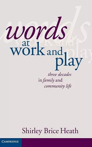 Words at Work and Play cover