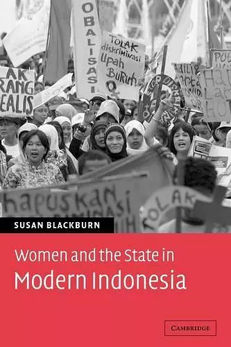 Women and the State in Modern Indonesia cover