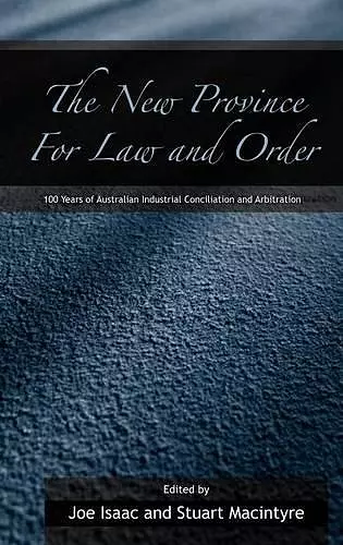 The New Province for Law and Order cover