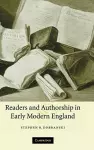 Readers and Authorship in Early Modern England cover