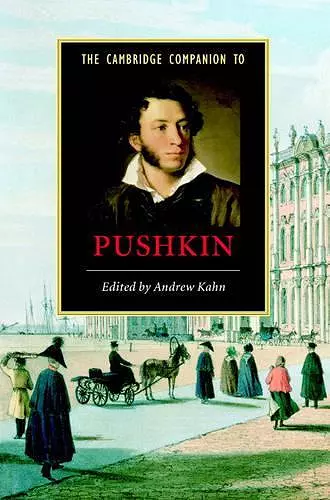 The Cambridge Companion to Pushkin cover