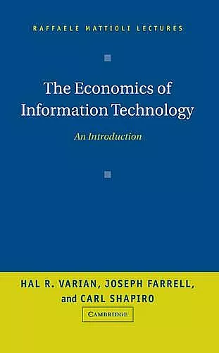 The Economics of Information Technology cover