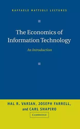 The Economics of Information Technology cover