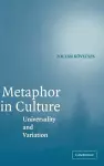 Metaphor in Culture cover