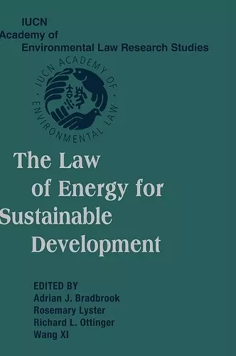 The Law of Energy for Sustainable Development cover