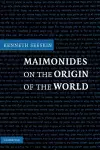 Maimonides on the Origin of the World cover