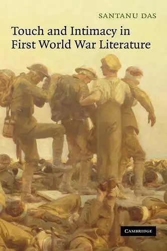 Touch and Intimacy in First World War Literature cover