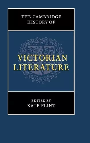 The Cambridge History of Victorian Literature cover