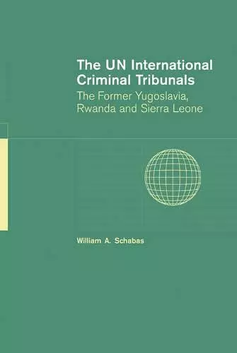 The UN International Criminal Tribunals cover