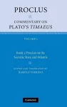 Proclus: Commentary on Plato's Timaeus: Volume 1, Book 1: Proclus on the Socratic State and Atlantis cover