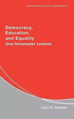 Democracy, Education, and Equality cover