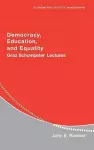 Democracy, Education, and Equality cover