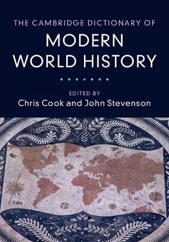 The Cambridge Dictionary of Modern World History cover
