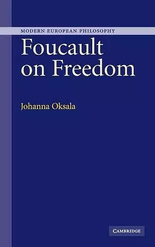Foucault on Freedom cover