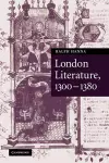 London Literature, 1300–1380 cover