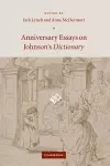 Anniversary Essays on Johnson's Dictionary cover