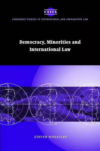 Democracy, Minorities and International Law cover