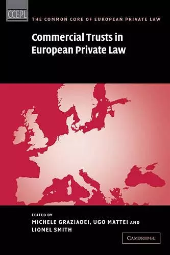 Commercial Trusts in European Private Law cover