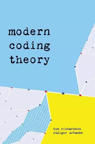 Modern Coding Theory cover