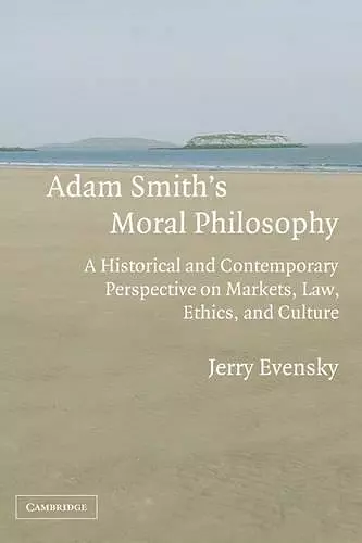 Adam Smith's Moral Philosophy cover