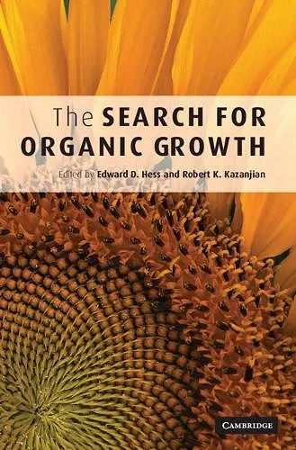 The Search for Organic Growth cover