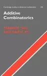 Additive Combinatorics cover