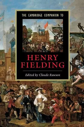 The Cambridge Companion to Henry Fielding cover