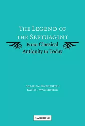 The Legend of the Septuagint cover