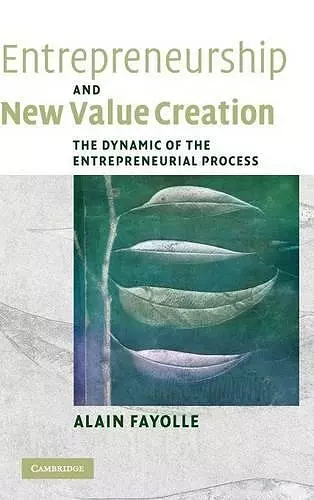 Entrepreneurship and New Value Creation cover