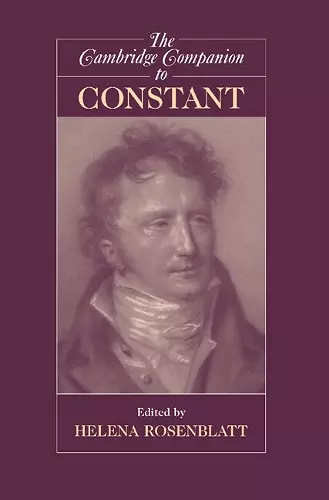 The Cambridge Companion to Constant cover