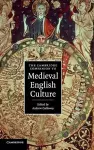 The Cambridge Companion to Medieval English Culture cover