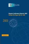 Dispute Settlement Reports 2003 cover