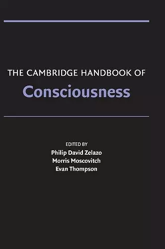 The Cambridge Handbook of Consciousness cover