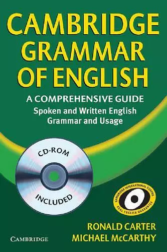 Cambridge Grammar of English Hardback with CD-ROM cover