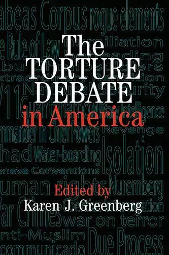 The Torture Debate in America cover