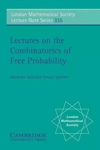 Lectures on the Combinatorics of Free Probability cover