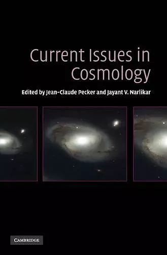 Current Issues in Cosmology cover