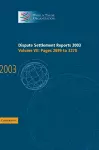 Dispute Settlement Reports 2003 cover