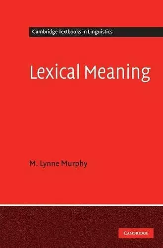 Lexical Meaning cover