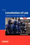 The Constitution of Law cover