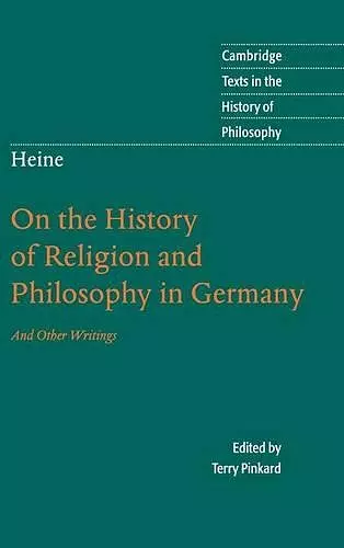 Heine: 'On the History of Religion and Philosophy in Germany' cover