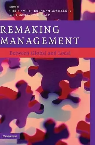 Remaking Management cover