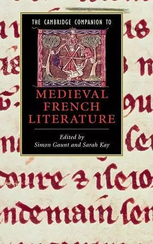 The Cambridge Companion to Medieval French Literature cover