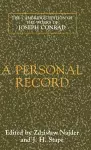 A Personal Record cover