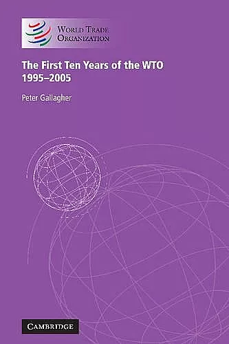 The First Ten Years of the WTO cover