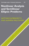 Nonlinear Analysis and Semilinear Elliptic Problems cover