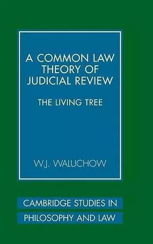 A Common Law Theory of Judicial Review cover