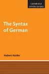 The Syntax of German cover