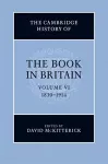 The Cambridge History of the Book in Britain cover