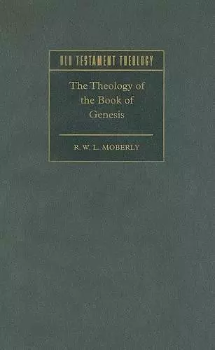 The Theology of the Book of Genesis cover